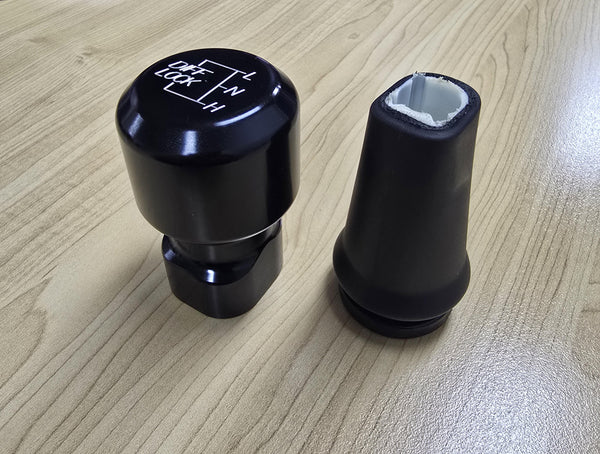 Transfer Case Knob to fit Land Rover Defender (Puma) - CNC from Billet