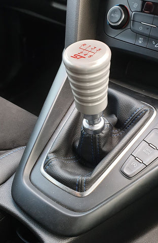 Ford Focus/Fiesta ST Gear Knob - GK3 Design - Brushed Aluminium